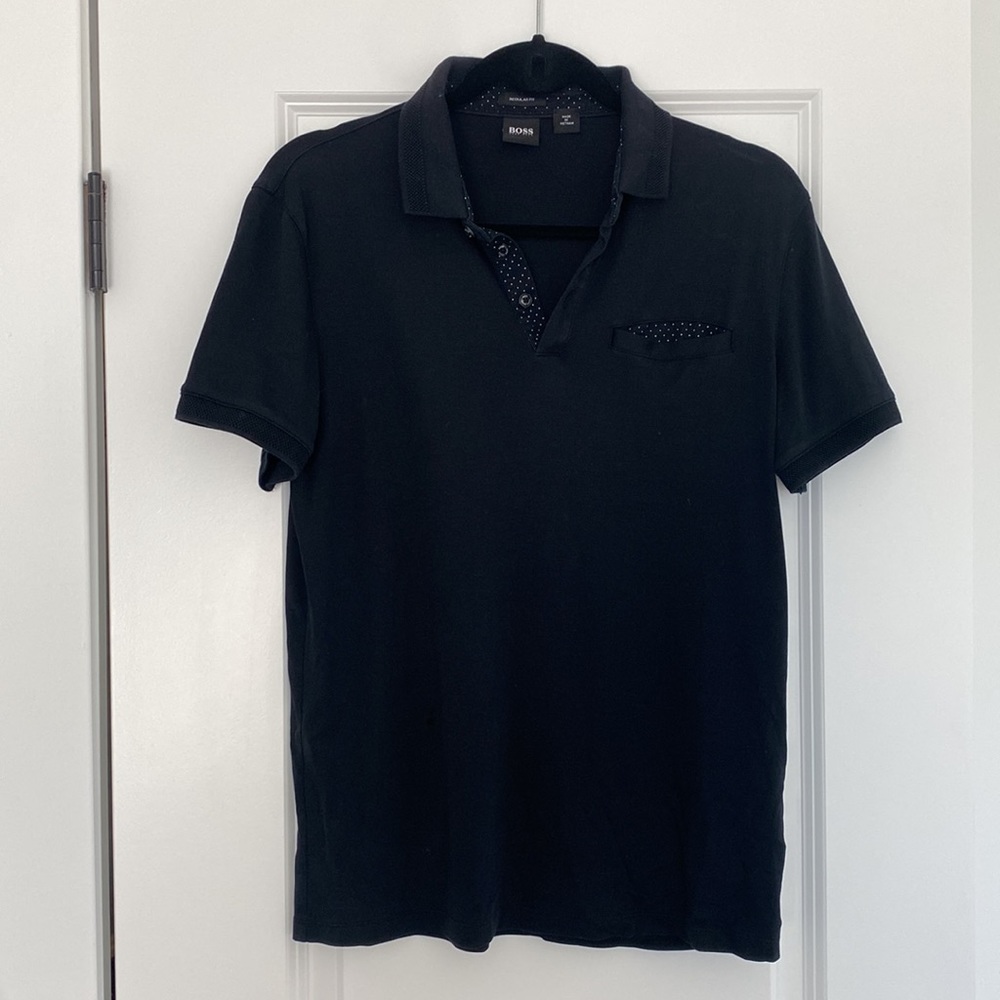 Small black Hugo boss polo - Picture 2 of 4